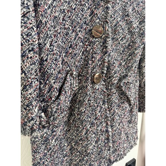 Zara Lightweight Multicolor tweed jacket- Size S - Picture 2 of 4